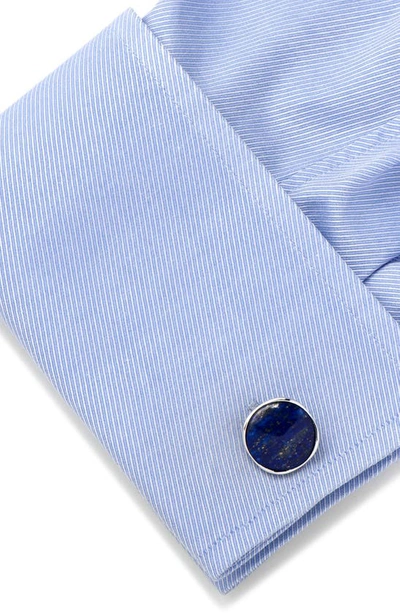 Shop Cufflinks, Inc Lapis Lazuli Cuff Links In Blue