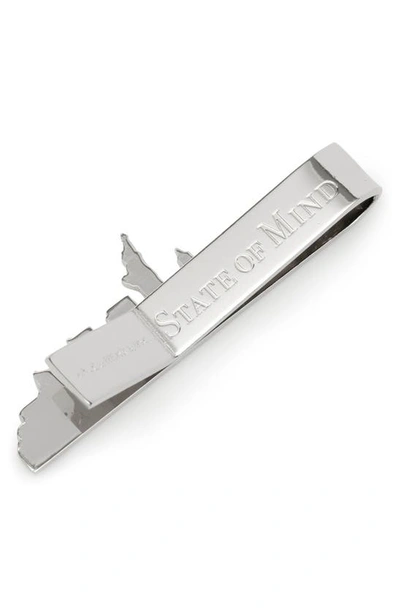 Shop Cufflinks, Inc New York Skyline Tie Bar In Silver