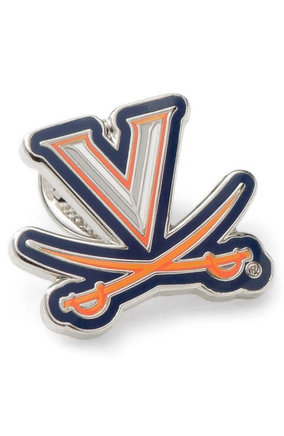 Shop Cufflinks, Inc Ncaa Virginia Cavaliers Lapel Pin In Orange