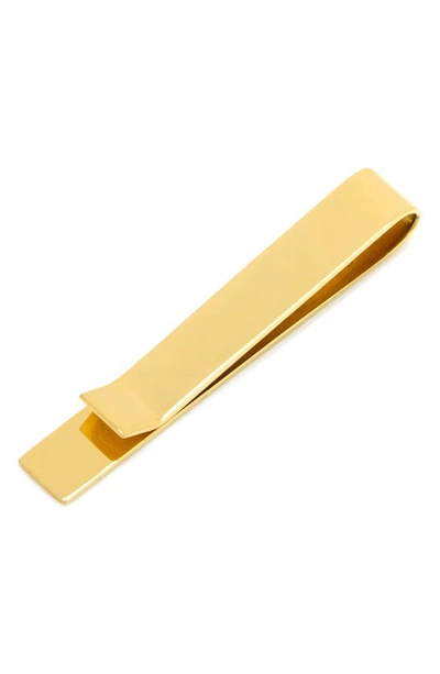 Shop Cufflinks, Inc Engravable Tie Bar In Gold