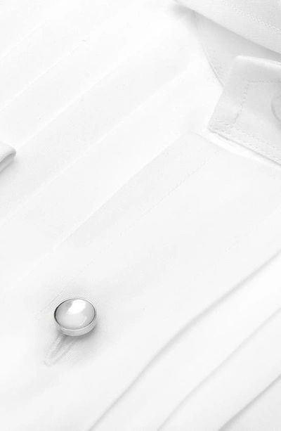 Cufflinks, Inc Mother-of-pearl Studs In White