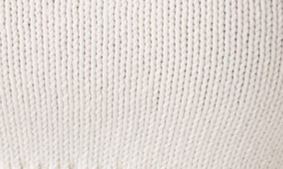 & Other Stories Crop Cotton Blend Sweater Tank In White