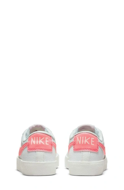 Shop Nike Kids' Blazer Low '77 Low Top Sneaker In Summit White/ Coconut Milk