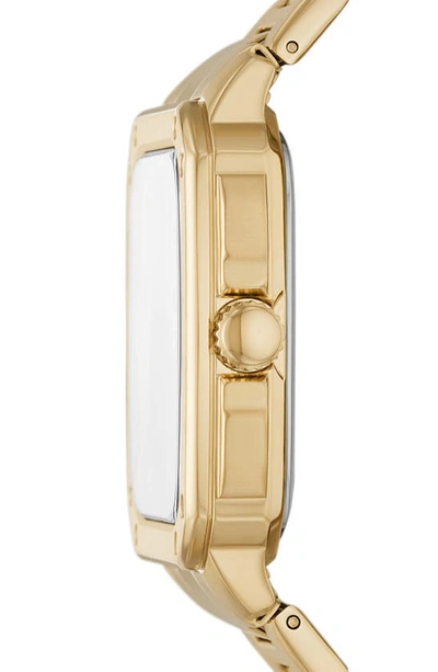 Shop Fossil Inscription Bracelet Watch, 42mm In Gold