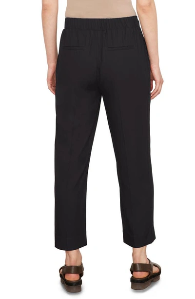 Shop Vince Drapey Pull-on Pants In Black