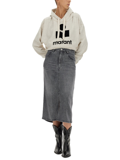 Shop Isabel Marant Étoile "mansel" Sweatshirt In Multicolor