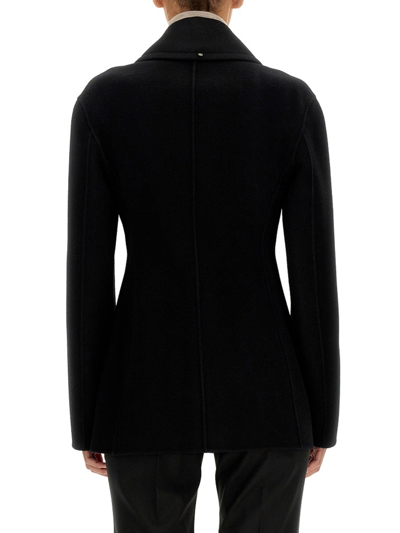 Shop Sportmax Wool Jacket In Black