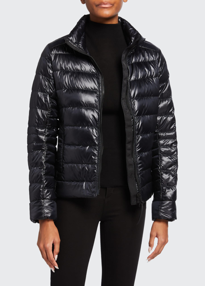 Shop Canada Goose Cypress Puffer Jacket In Black