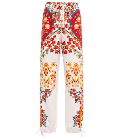 佩斯里涡纹棉质运动裤