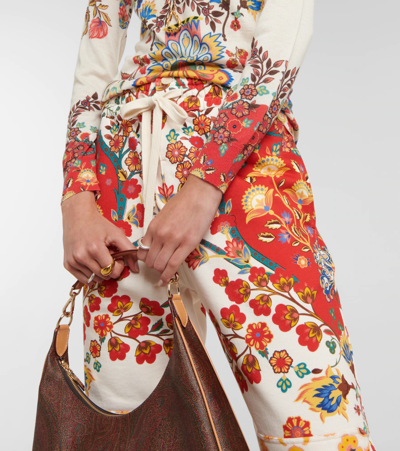 佩斯里涡纹棉质运动裤