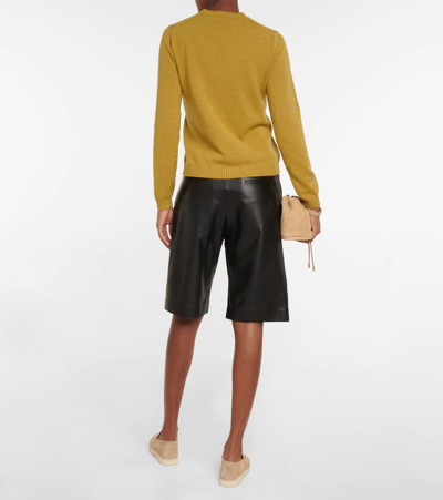 Shop Loro Piana Parksville Cashmere Sweater In Brown