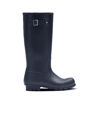 Shop Hunter Men's Original Tall Insulated Wellington Boots In Blue