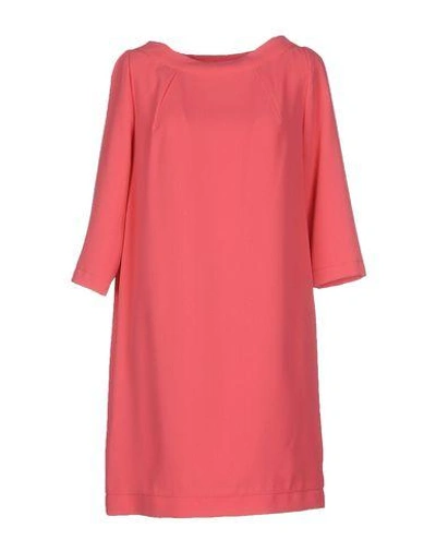Shop Gianluca Capannolo Short Dress In Coral