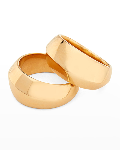 Shop Soko Kaya Stacking Rings, Set Of 2 In Gold