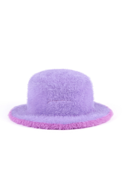 Shop Jacquemus Women's Le Bob Neve Bucket Hat In Purple