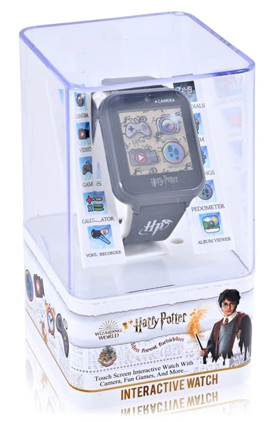 Shop Accutime Harry Potter Itimes Smartwatch In Black