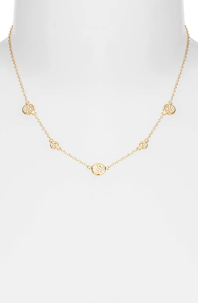 Shop Anna Beck Station Necklace In Gold