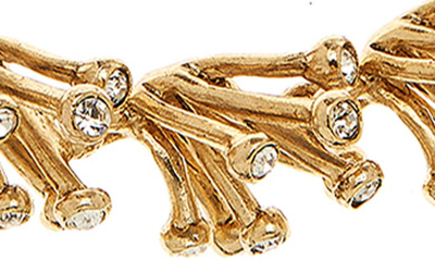 Shop Oscar De La Renta Comet Collar Necklace In Crystal