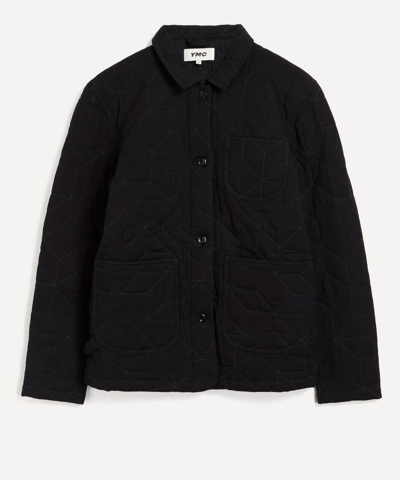 Ymc You Must Create Button-up Shirt Jacket In Black