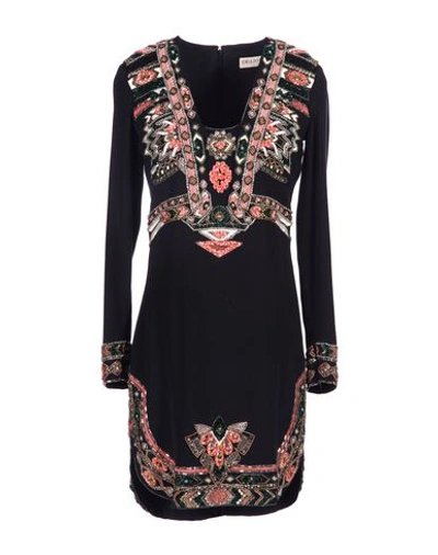 Emilio Pucci Short Dress In Black