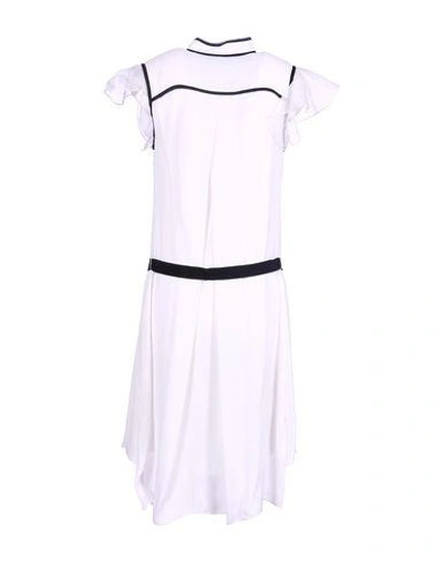 Shop Prabal Gurung Shirt Dress In White