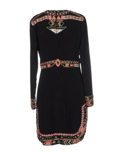 Shop Emilio Pucci Short Dress In Black