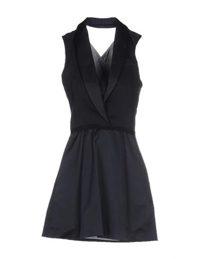 Band Of Outsiders Short Dress In Dark Blue