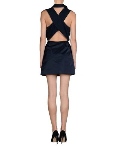 Shop Band Of Outsiders Short Dress In Dark Blue