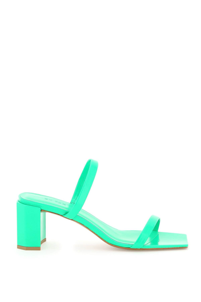 Shop By Far Tanya Mules In Green