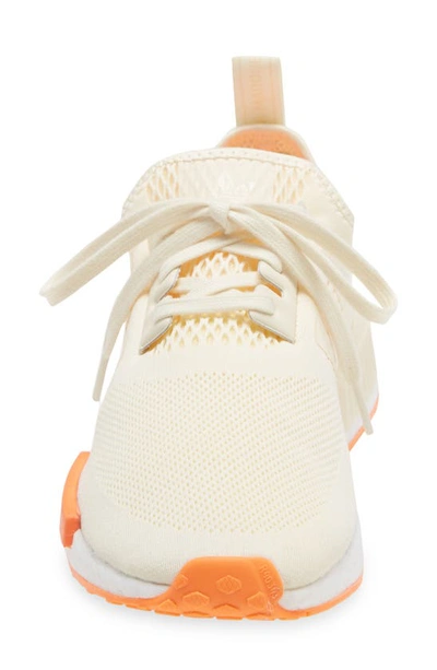 Shop Adidas Originals Originals Nmd R1 Sneaker In Cream White/ Screaming Orange