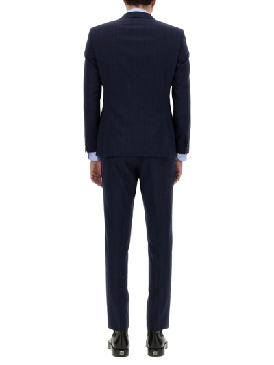 Hugo Boss Slim Fit Suit In Blue Modesens