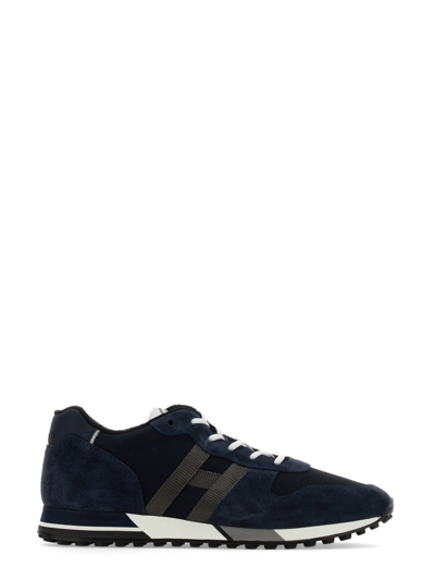 Shop Hogan Sneaker H383 In Blue