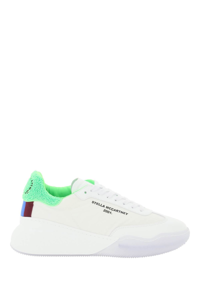 Shop Stella Mccartney Nylon Loop Sneakers In Multicolor