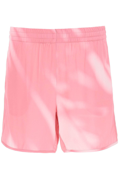Shop Blue Sky Inn Viscose Shorts In Pink