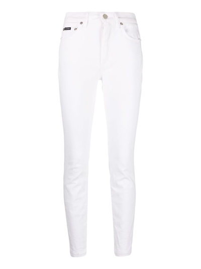 Shop Dolce & Gabbana Women's Trousers -  - In White Xs