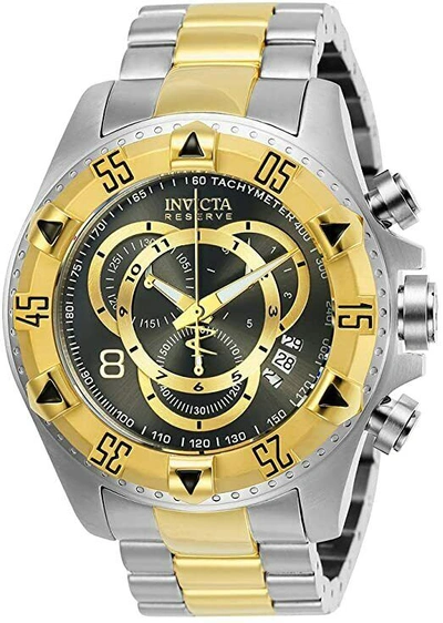 Pre-owned Invicta Men 52mm Reserve Touring Edition Shark Grey Swiss Chronograph Ss Watch