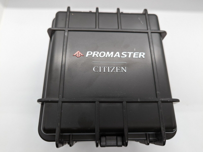 Pre-owned Citizen Promaster Dive Titanium Eco Drive Sports Men's Watch Bn0228-06w