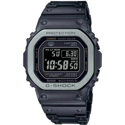 Pre-owned Casio Gmw-b5000mb-1jf G-shock Tough Solar Bluetooth Metal Men Watch In Box