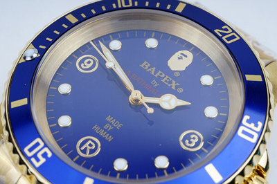 Pre-owned A Bathing Ape Bapex T001 Series Rolex Explorer Wrist Watch