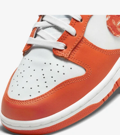 Pre-owned Nike Wmns Dunk Low Ess Orange Paisley [w 5-12] Dh4401