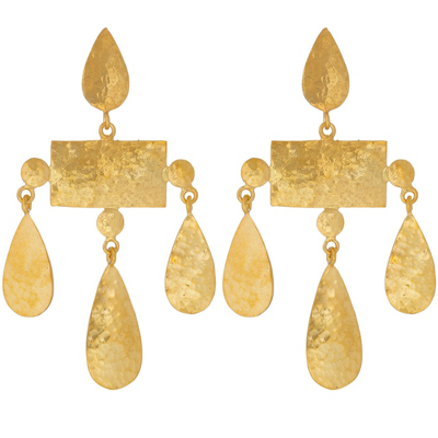 Shop Christie Nicolaides Mariana Earrings Gold