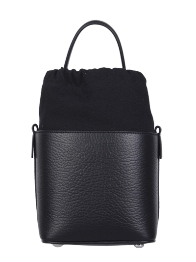 Shop Maison Margiela 5ac Bucket Bag In Black