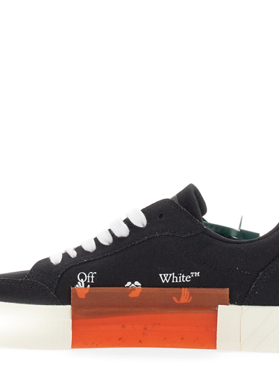 Shop Off-white Low Vulcanized Sneaker In Black