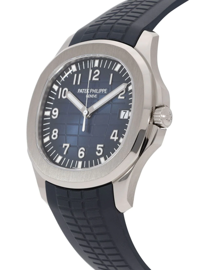 Shop Patek Philippe 2018 Unworn Aquanaut 42.5mm In Schwarz