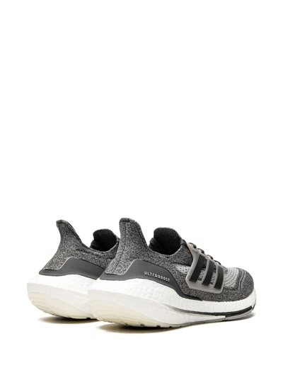 Shop Adidas Originals Ultraboost 21 "parley" Sneakers In Grey