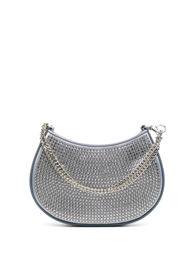 Lanvin Rhinestone Mini Hobo Bag In Grau | ModeSens
