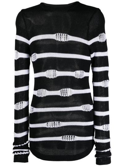resident Dejlig blåhval Balmain Knitwear In Black&white | ModeSens