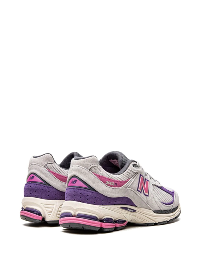 New Balance J. Crew 2002r Suede And Mesh Sneakers In Neutrals