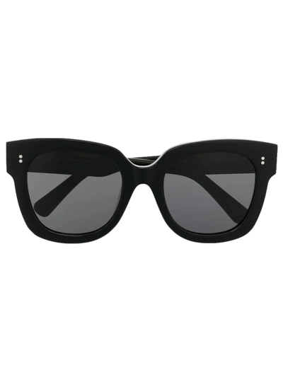 Shop Chimi 08 Oversized-frame Sunglasses In Schwarz