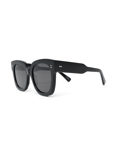 Shop Chimi 08 Oversized-frame Sunglasses In Schwarz